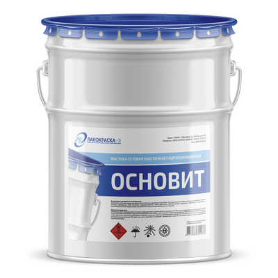 Мастика готовая эластичная гидроизоляционная основит